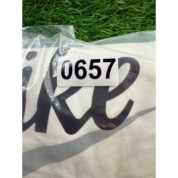 Nike Colorblock Crewneck Sweatshirt Men’s Blue/White Swoosh Logo CK1299-487 Sz L - Picture 11 of 11